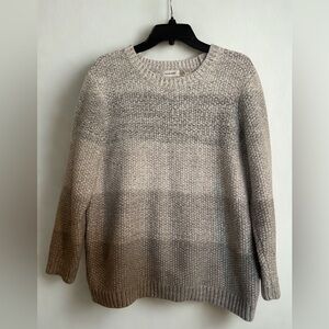 Calvin Klein Gray Knit Sweater